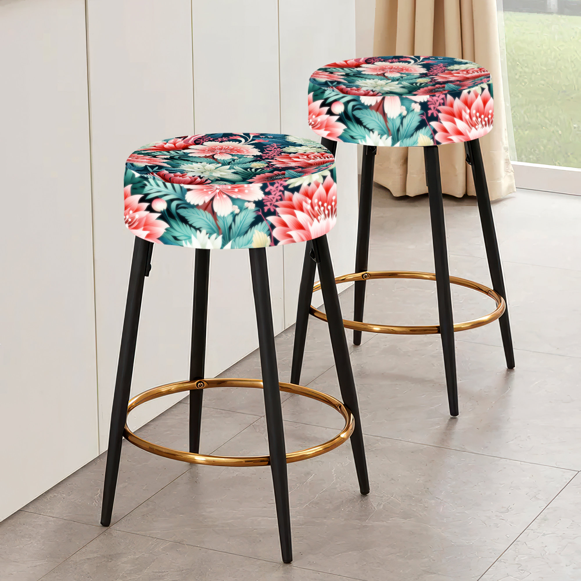 Pink bar stools set of 2 hotsell